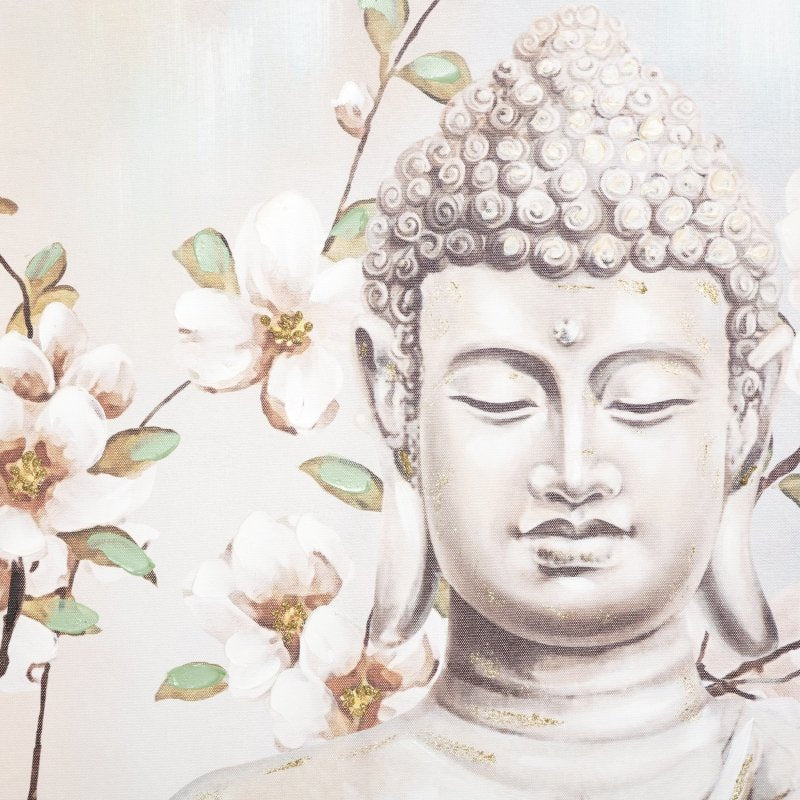 Quadro buddha fiori | rohome