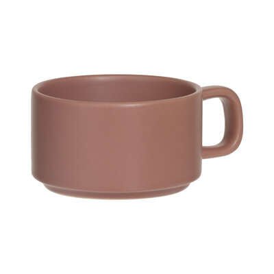 TEIERA CON TAZZA 'TEA FOR ONE' OCRA – STONEWARE – Andrea