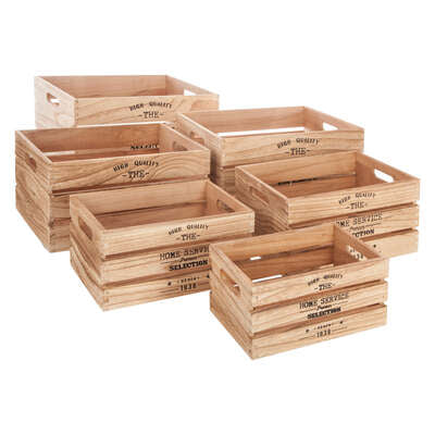 Wooden storage box | rohome