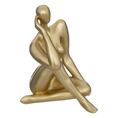 Statuetta donna Le Femme colore oro | Rohome