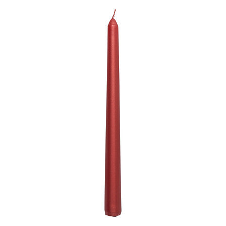 Set 4 candele rosso satinato | Rohome