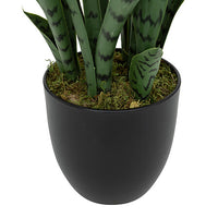 Pianta artificiale Sansevieria con vaso h. 90cm | Rohome