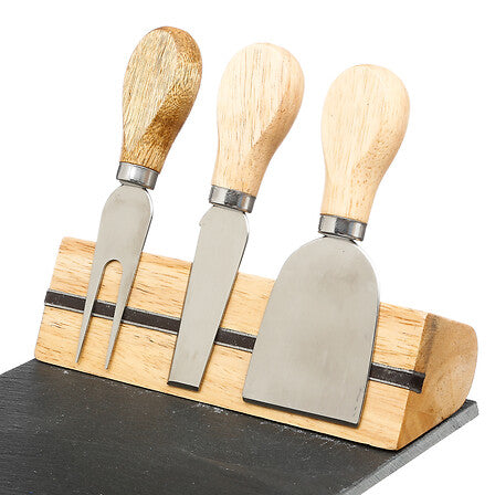 Set tagliere formaggio con accessori | Rohome