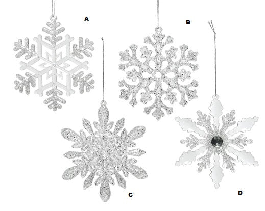 Decorazione albero fiocco di neve | rohome