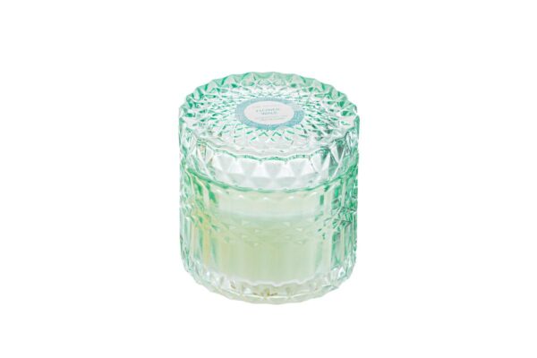 Edg- green crystal scented candle small | rohome