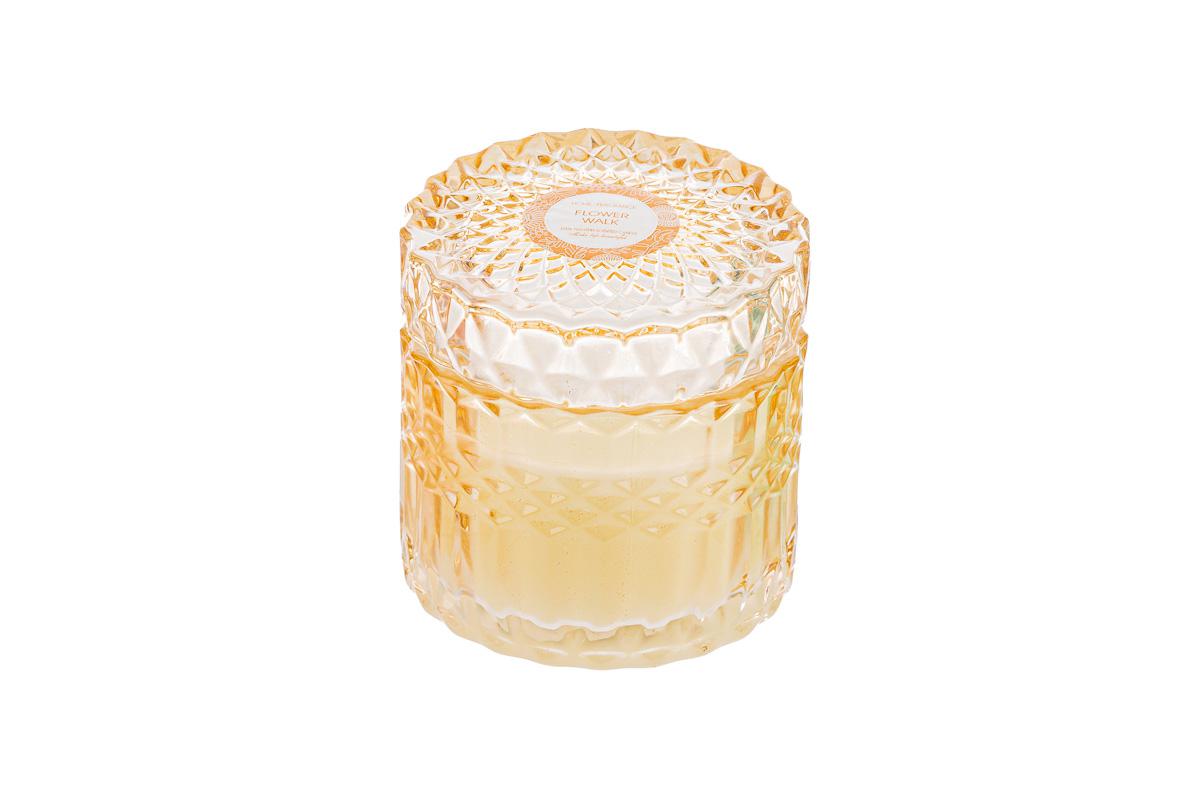 Edg- green crystal scented candle small | rohome