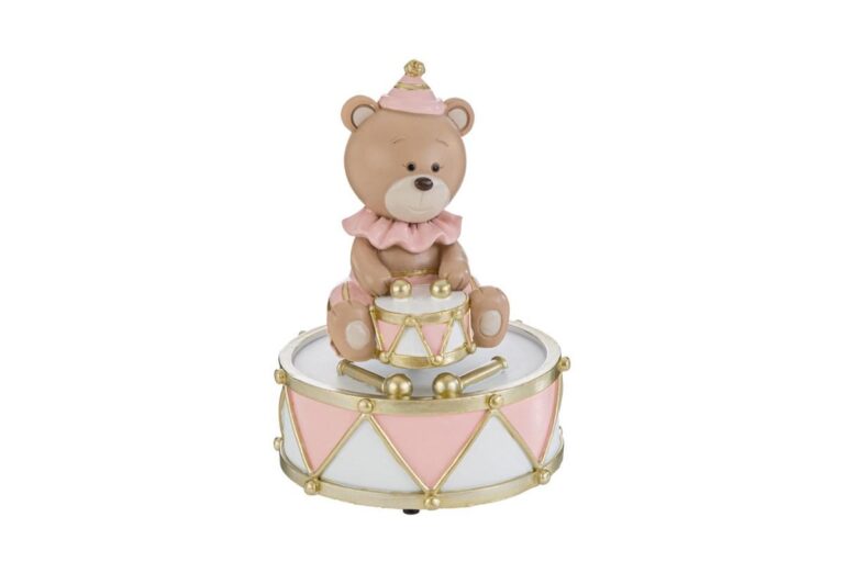 Pink carousel music box favor h13 | rohome