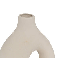 Set 3 vasi in ceramica bianca h.9cm| rohome