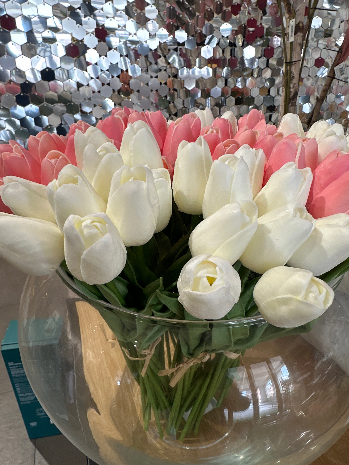 EDG - BOUQUET DE TULIPE BLANCHE | ROHOME