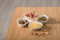 Appetizer set with bamboo tray | rohome