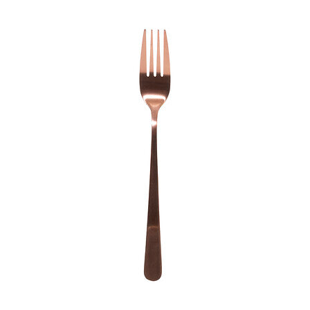 Set of 24 matt gold stainless steel cutlery | rohome