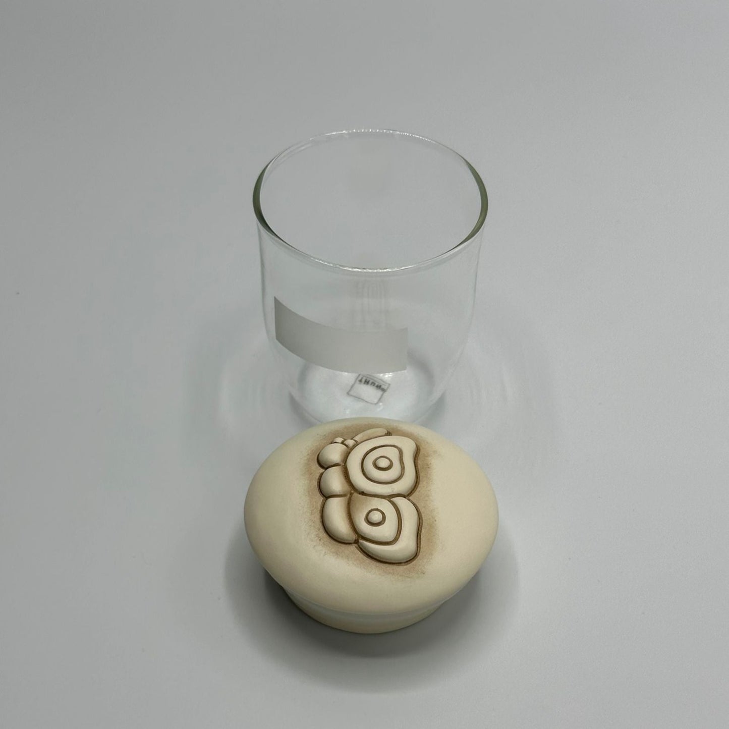 Thun - Barattolo con coperchio in ceramica farfalla | Rohome