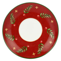 Tazza Thun colazione con piattino in porcellana Sorprese di Natale