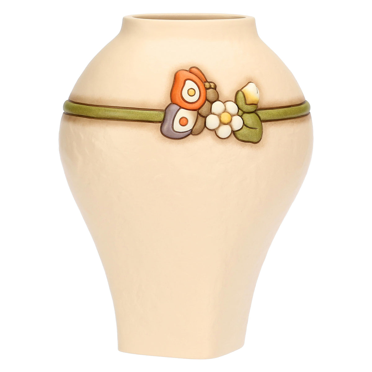 Vaso in ceramica con farfalla Country Bloom, grande | Rohome