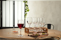 SET 6 VERRES A VIN OR | ROHOME