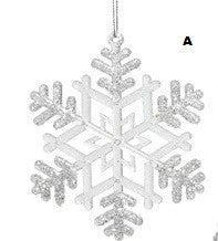 Decorazione albero fiocco di neve | rohome