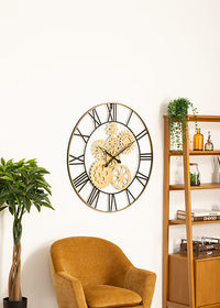 Orologio con ingranaggi al centro D.90cm | Rohome