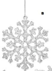 Decorazione albero fiocco di neve | rohome