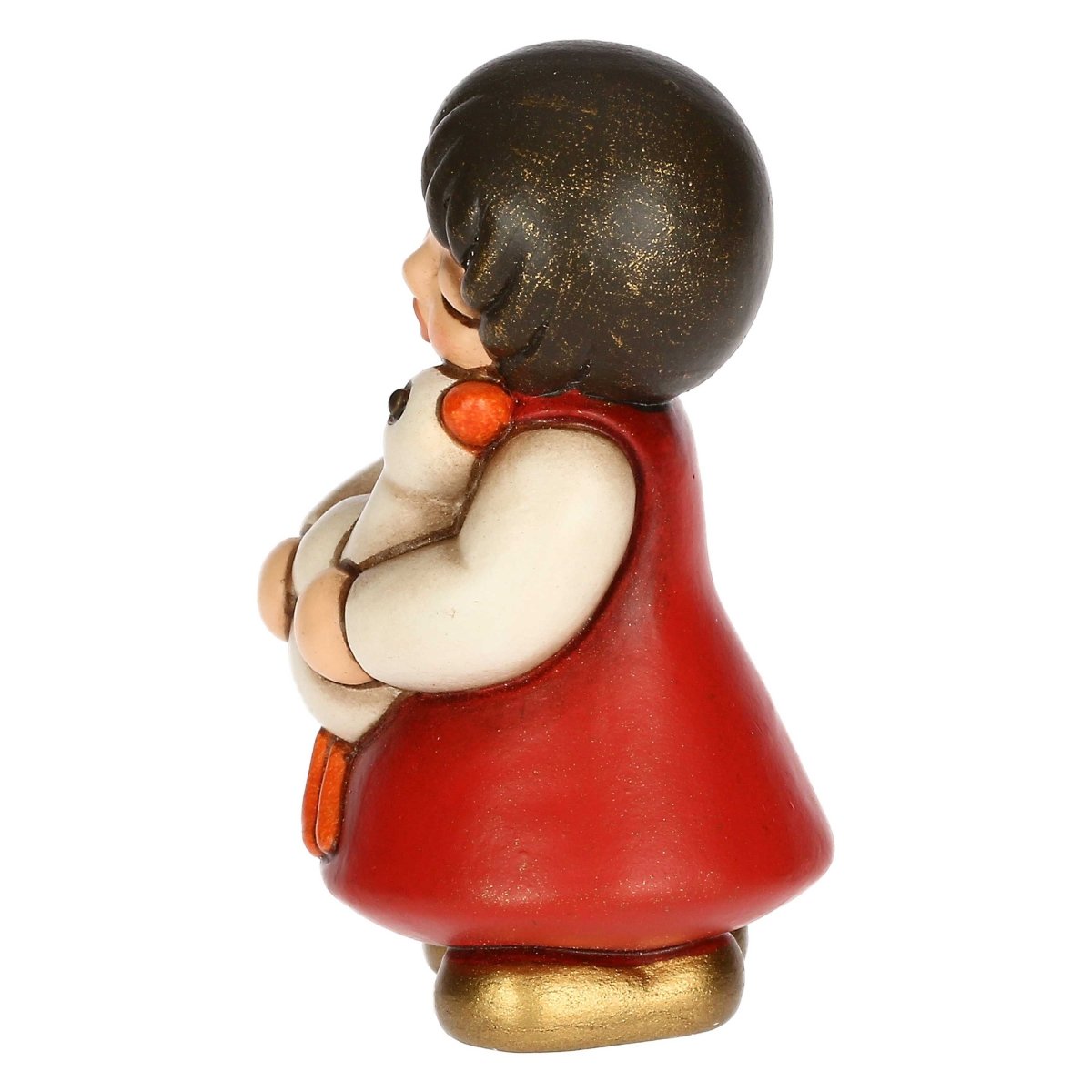 Bimba con oca Presepe Thun Rosso | Rohome - Rohome