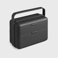 Blim plus - lunchbox 2 scomparti black | rohome - Rohome