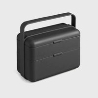 Blim plus - lunchbox 2 scomparti black | rohome - Rohome