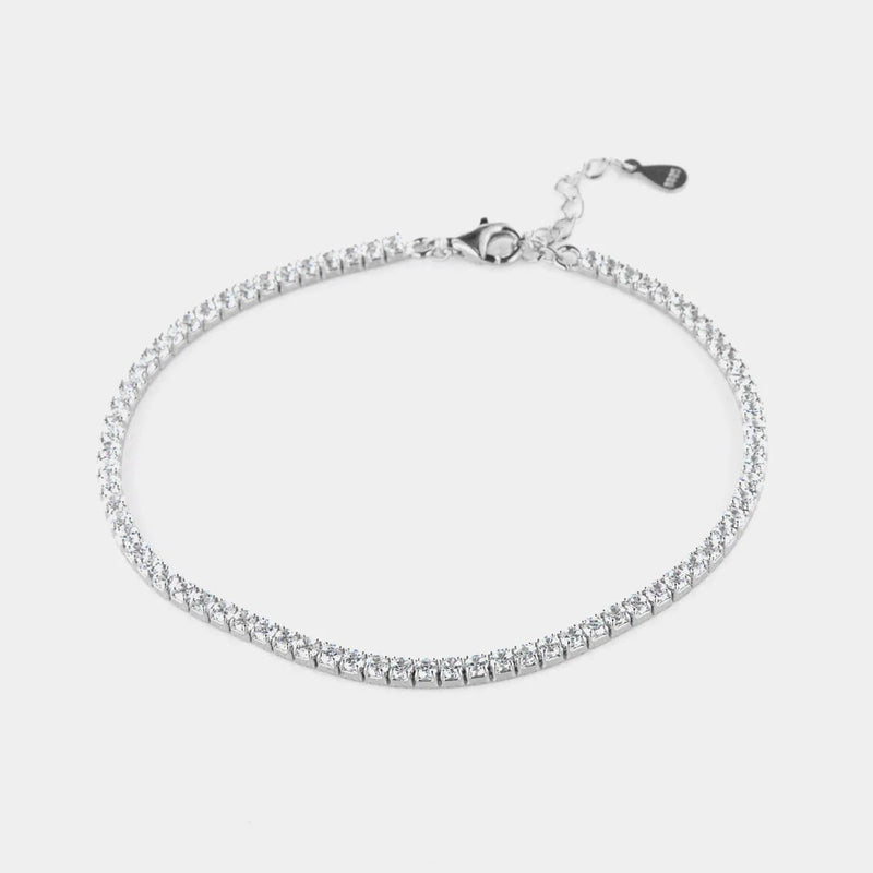 Bracciale in argento tennis con zirconi bianchi | Rohome - Rohome