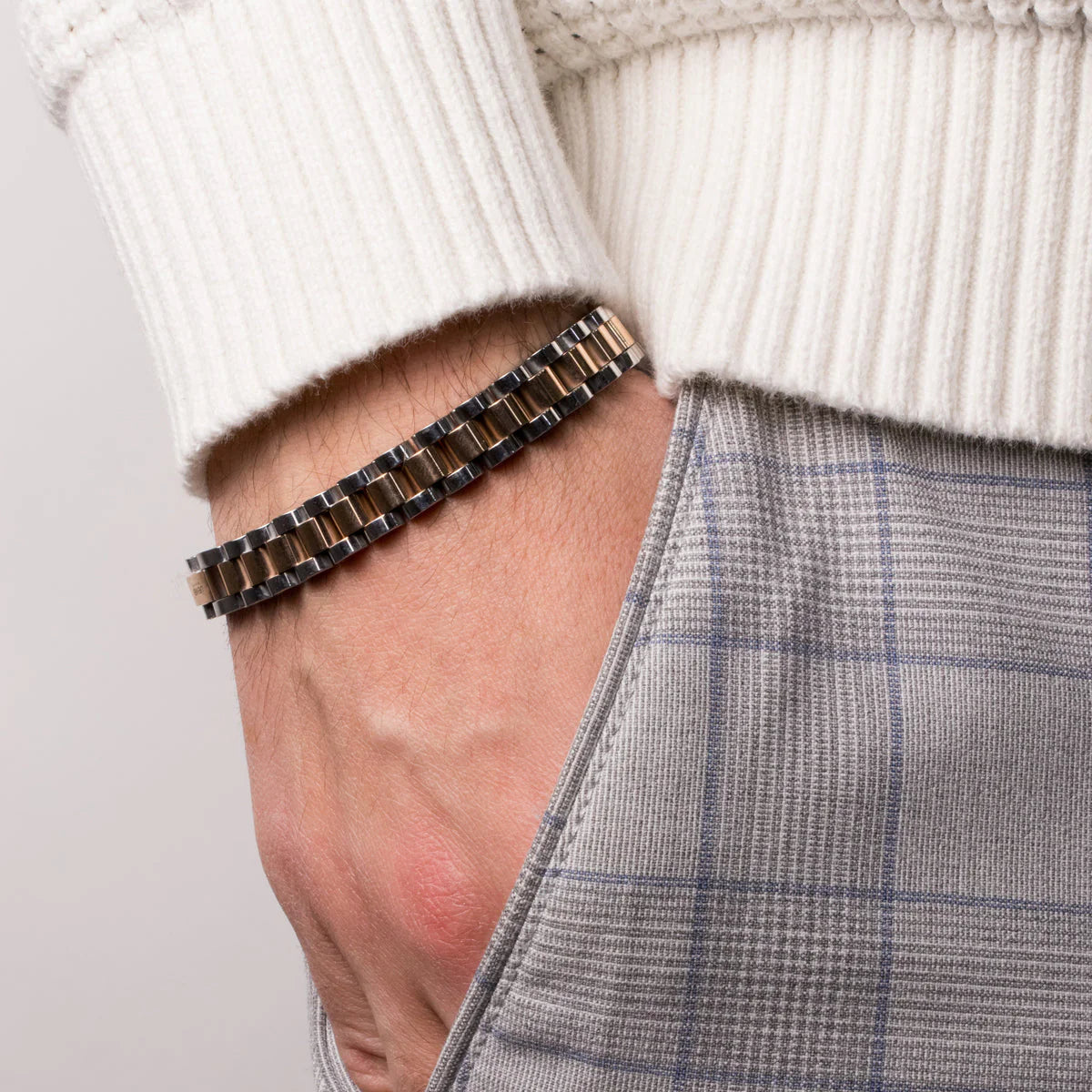 Bracciale in Acciaio maglia jubilee | Rohome