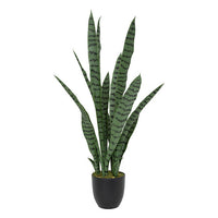 Pianta artificiale Sansevieria con vaso h. 90cm | Rohome