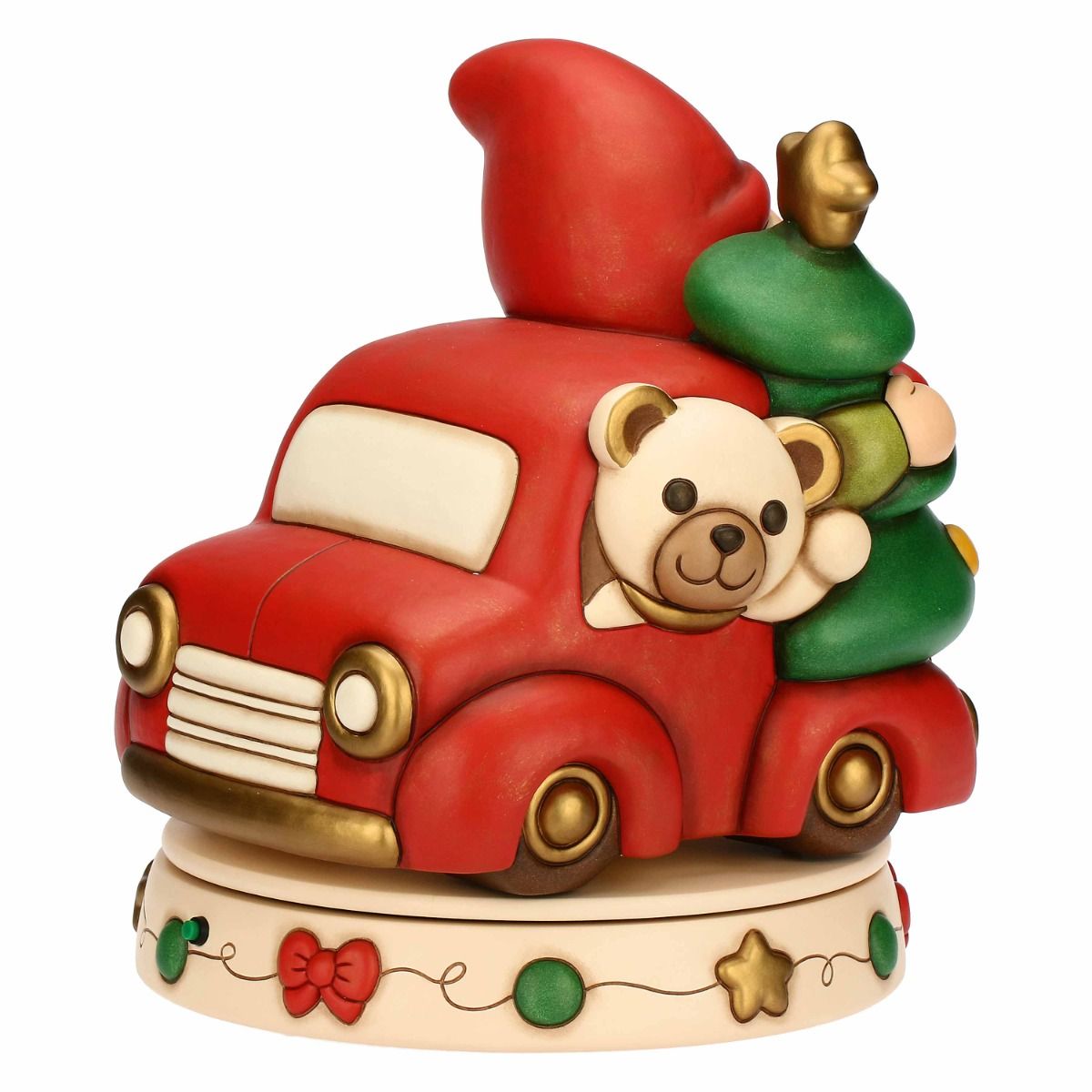 Carillon Thun Teddy e Gnomo Sorprese di Natale | Rohome - Rohome