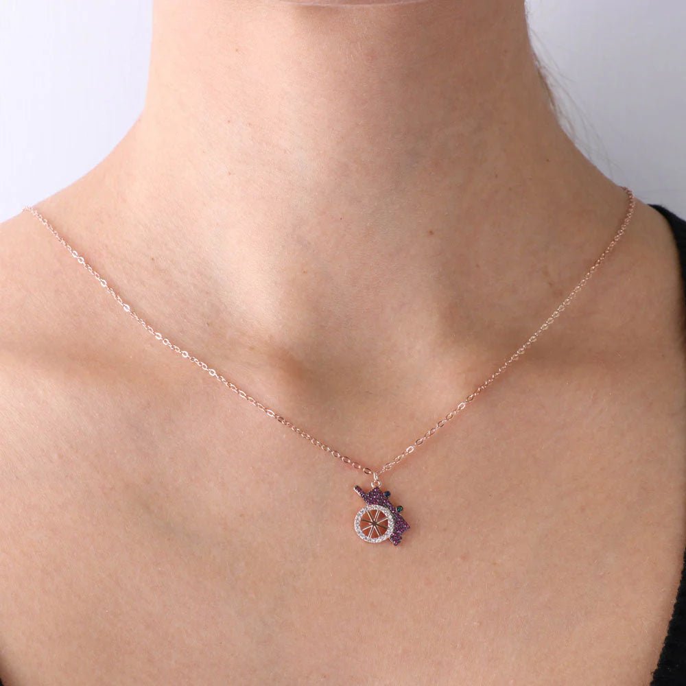 Collana in Argento con ciondolo carretto siciliano | Rohome - Rohome