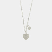 Collana in Argento con pendente cuore e punto luce | Rohome - Rohome