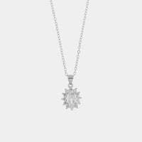 Collana in Argento con zirconi trasparente | Rohome - Rohome