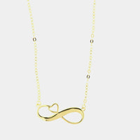 Collana in Argento infinito con cuore | Rohome - Rohome