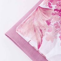 Completo letto in cotone fiori rosa | Rohome - Rohome