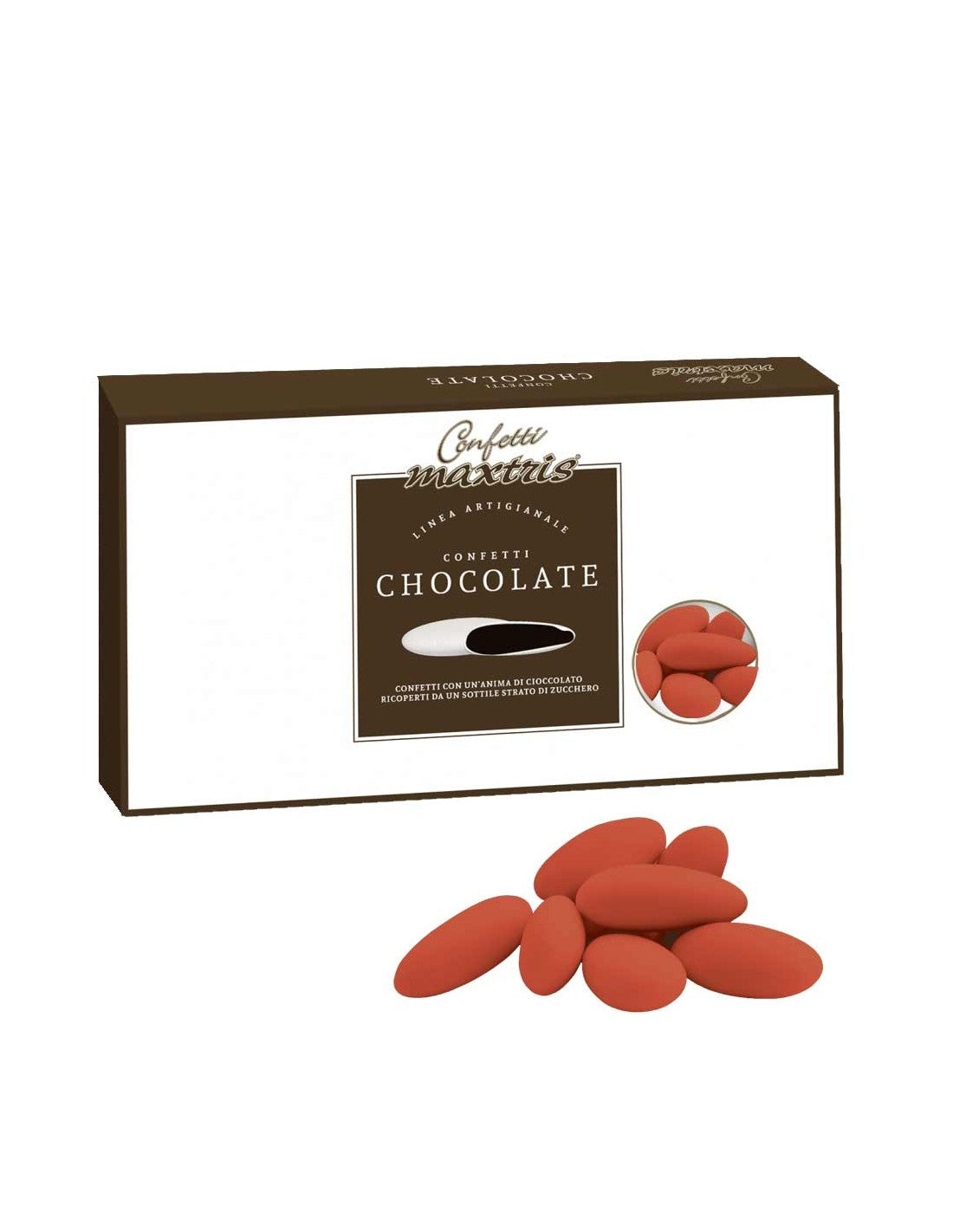 Confetti Maxtris Rossi al cioccolato | Rohome