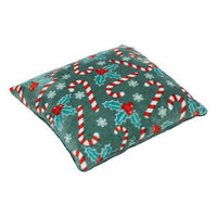 Cuscino Natalizio con agrifoglio e candy cane | Rohome - Rohome