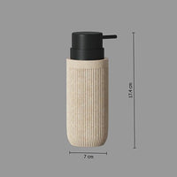 Dispenser per sapone colore beige rigato | Rohome - Rohome