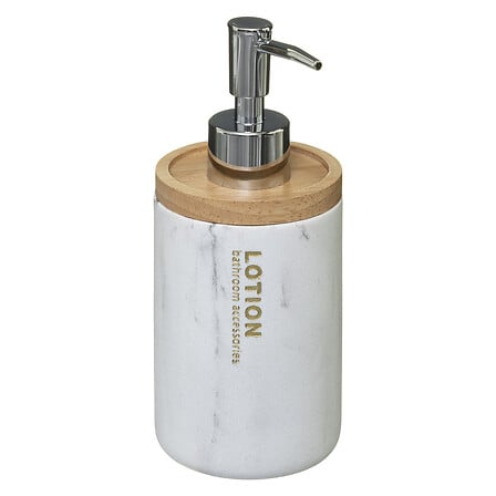 Dispenser per sapone colore bianco effetto marmo | Rohome - Rohome