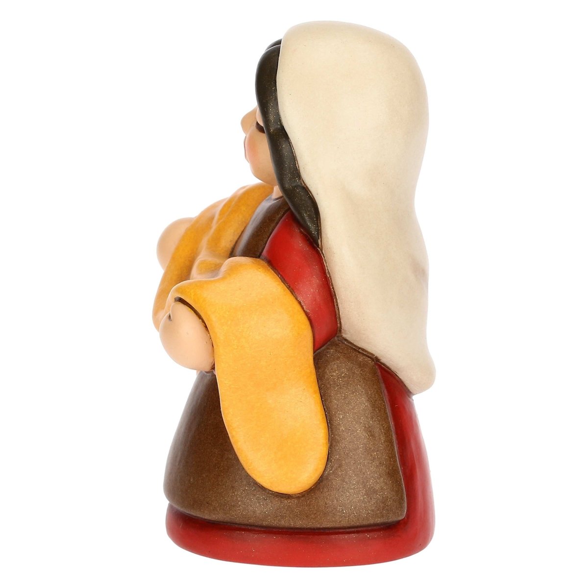 Donna Venditrice di stoffe Presepe Thun Rosso | Rohome - Rohome