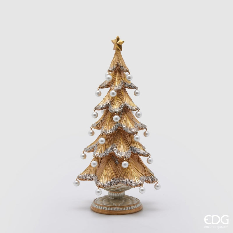 Edg - albero di natale pino poly con perle h36 | rohome - Rohome