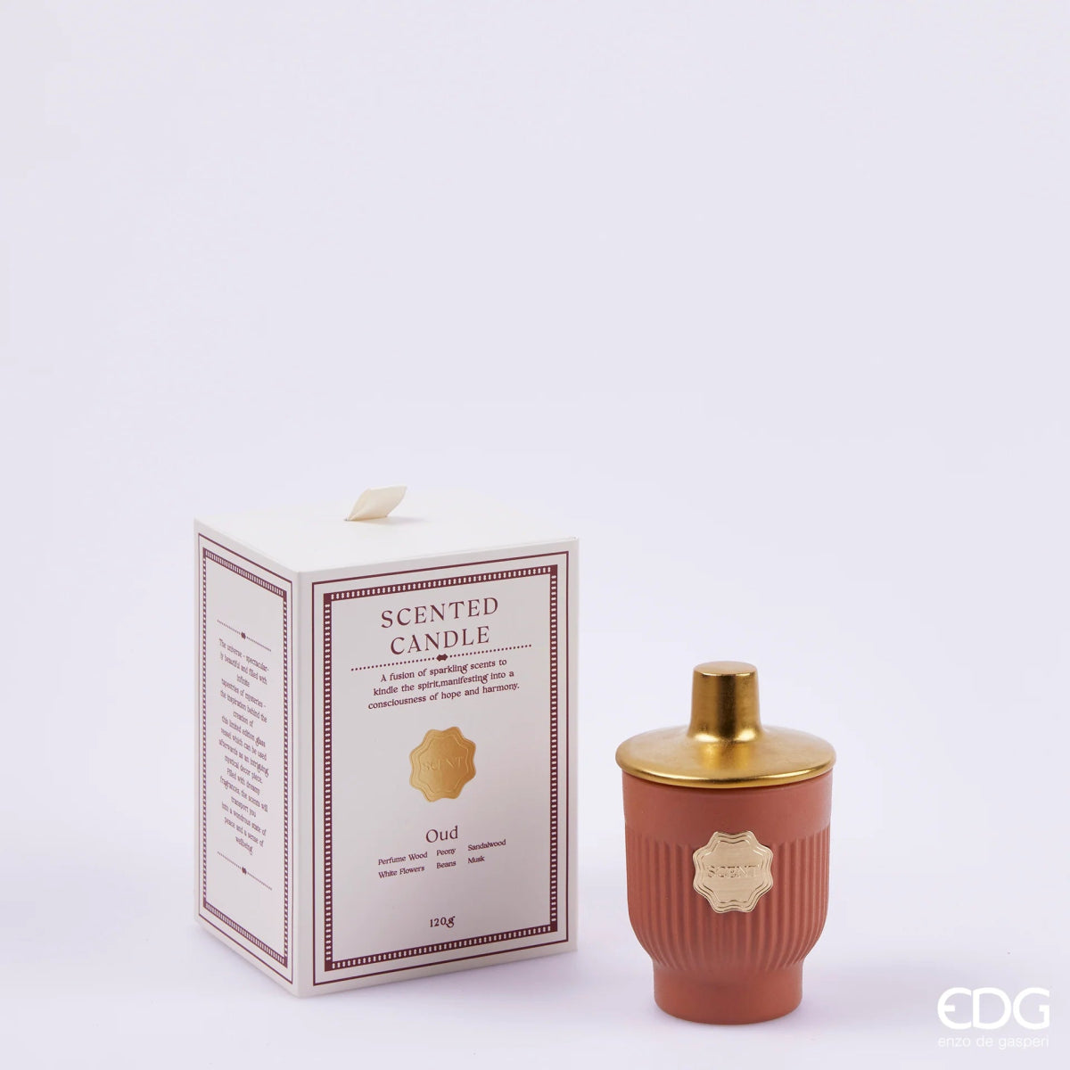 Edg - Candela profumata Luxury 120gr Oud | Rohome - Rohome