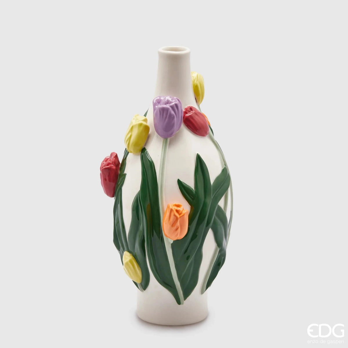 Edg - vaso con tulipani a goccia h 30cm | rohome - Rohome