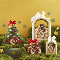 Formella Thun Presepe con sacra famiglia ed animali | Rohome - Rohome