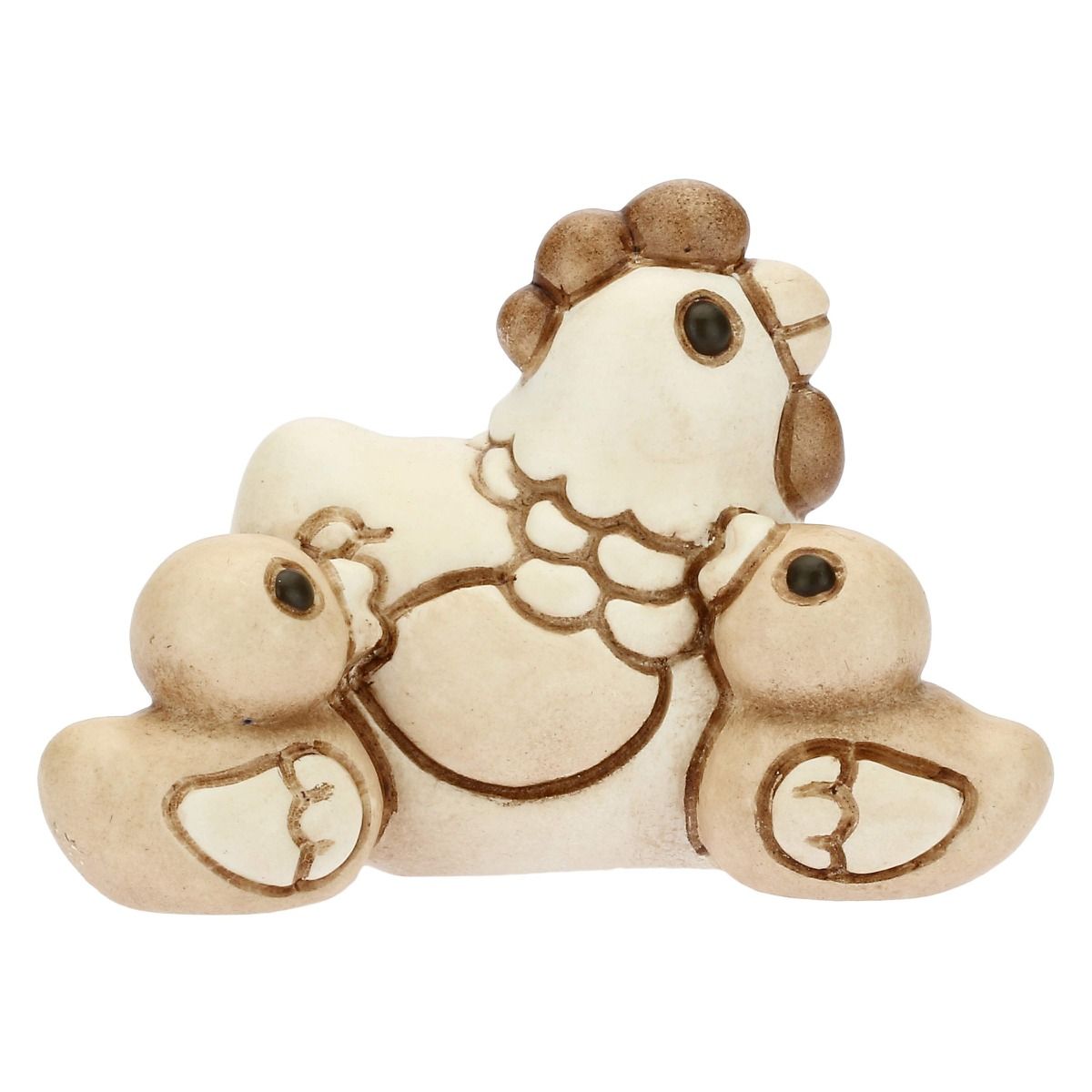 Gallina con pulcini Thun presepe classico | rohome - Rohome