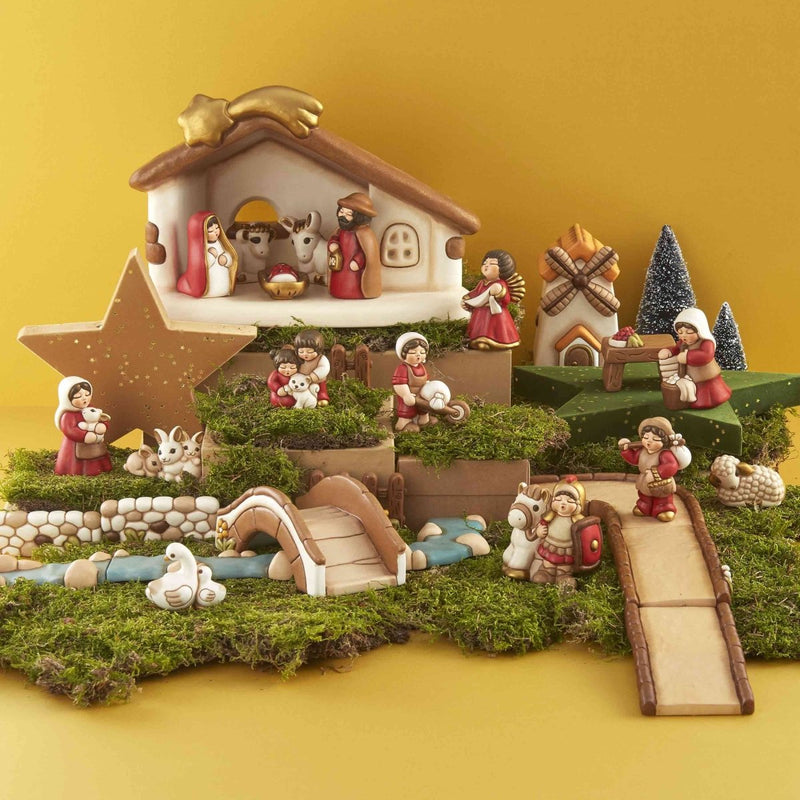 Gruppo di conigli Thun presepe classico | Rohome - Rohome