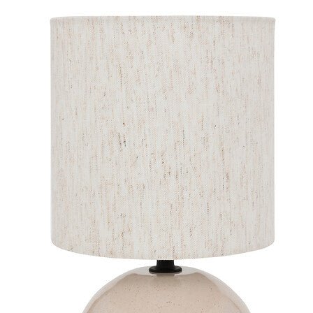 Lampada da tavolo sferica beige | Rohome - Rohome