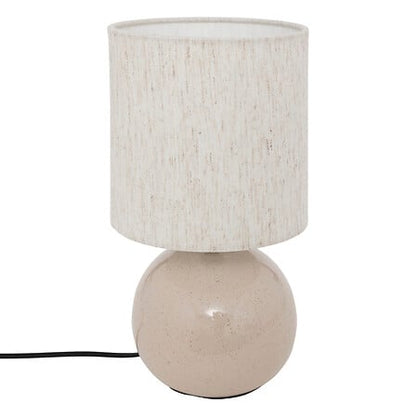 Lampada da tavolo sferica beige | Rohome - Rohome