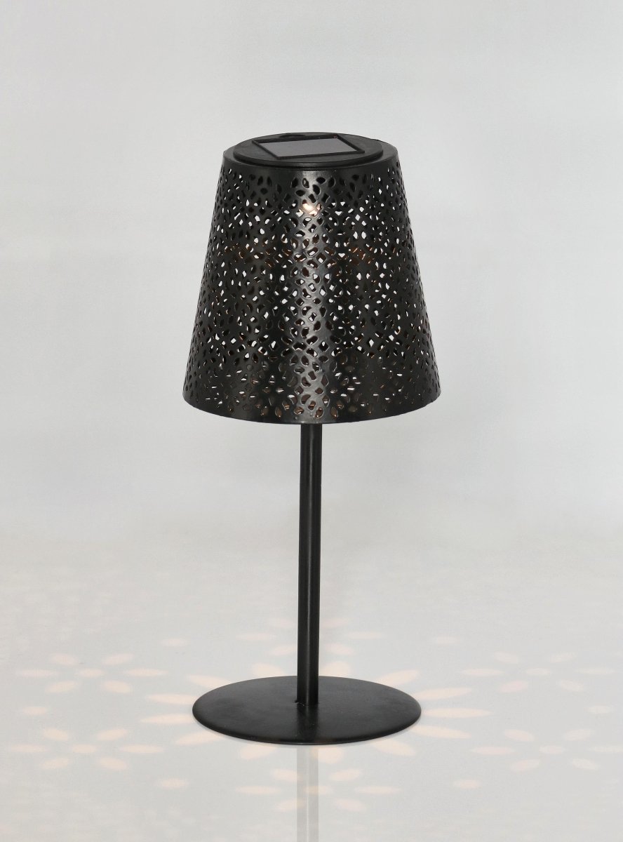 Lampada da tavolo solare in metallo h27cm | Rohome - Rohome