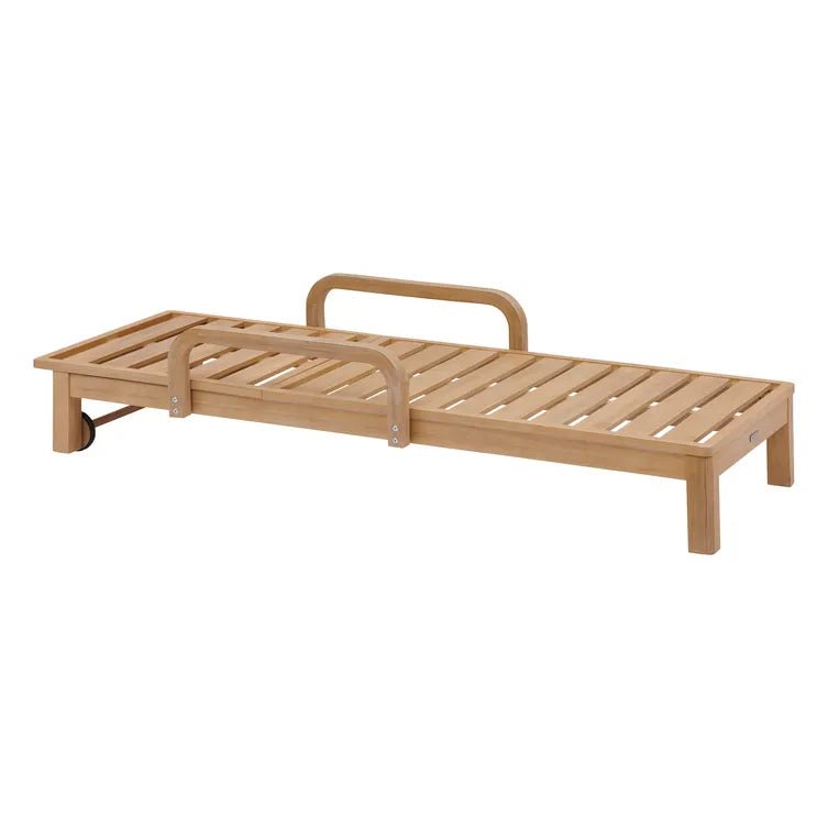 Lettino per piscina o giardino in legno | Rohome - Rohome