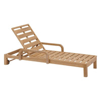 Lettino per piscina o giardino in legno | Rohome - Rohome